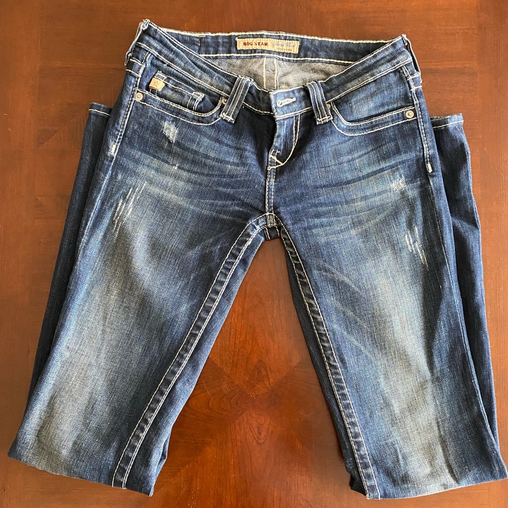 Big Star Sweet Boot Ultra Low Rise Jeans